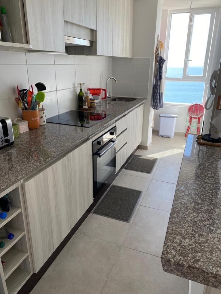 Departamento A Pasos De La Playa Con Vista Al Mar, Detras De Casino Enjoy Apartamento