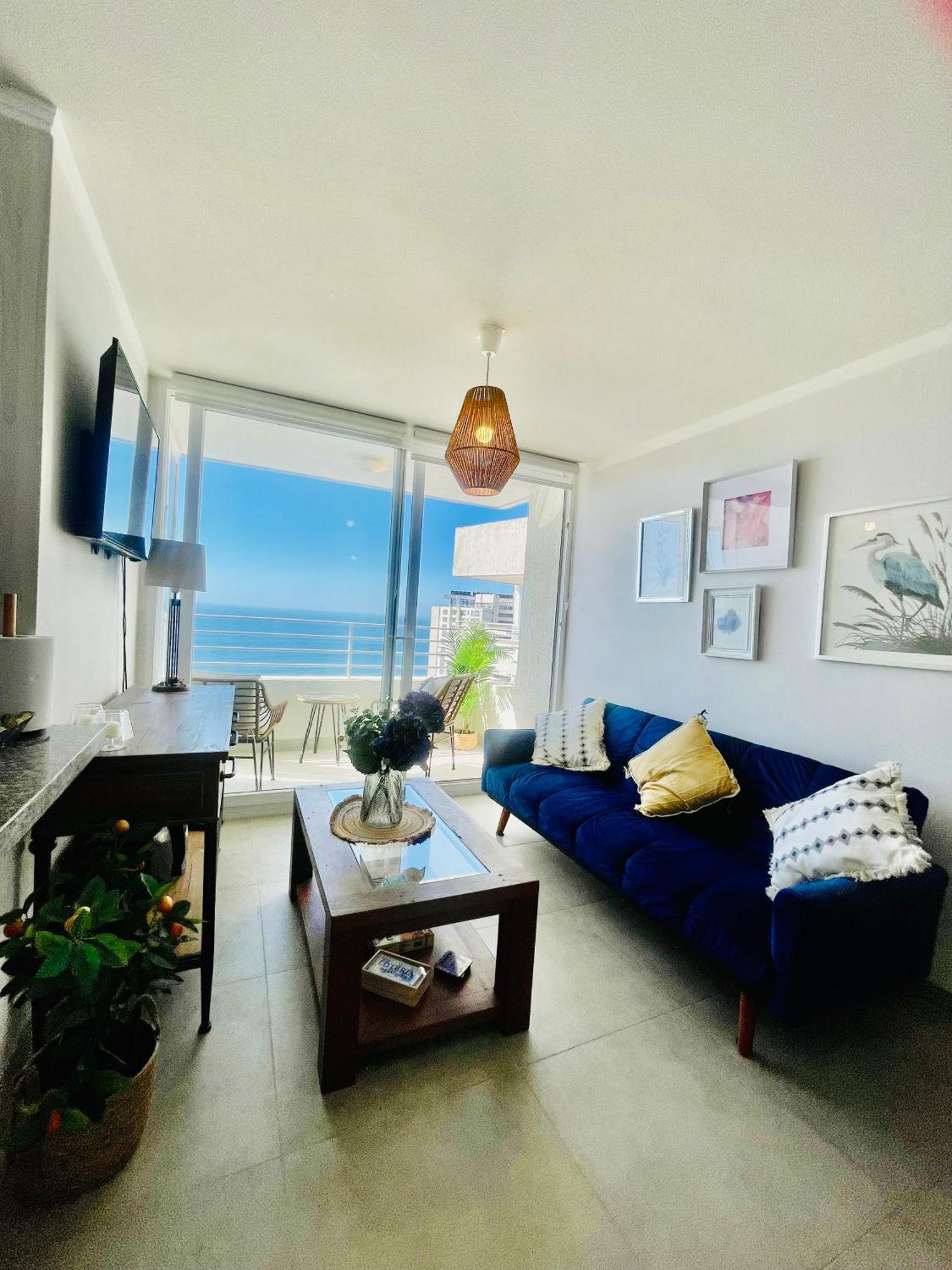 Apartamento Departamento A Pasos De La Playa Con Vista Al Mar, Detras De Casino Enjoy *