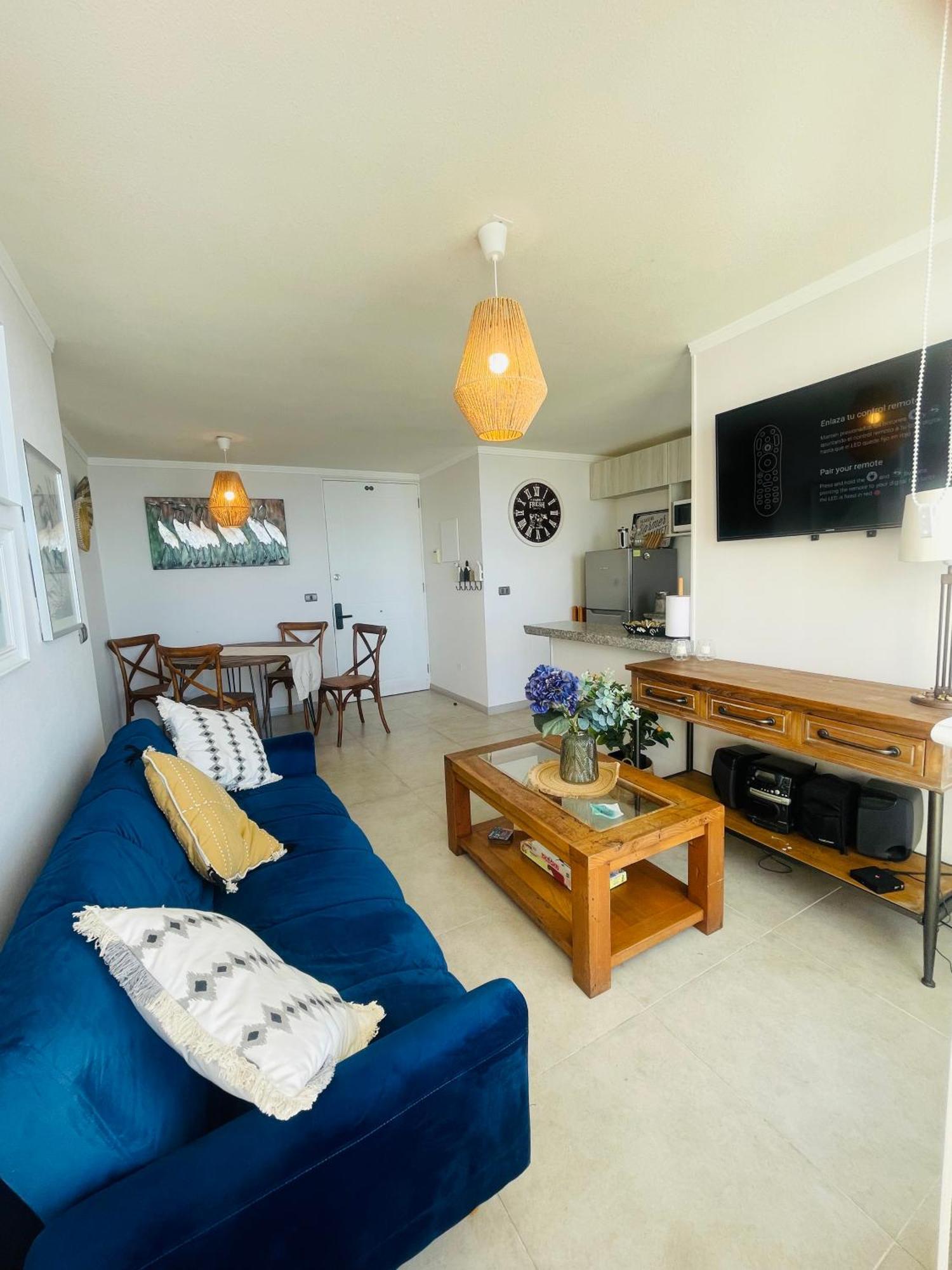 Apartamento Departamento A Pasos De La Playa Con Vista Al Mar, Detras De Casino Enjoy Coquimbo